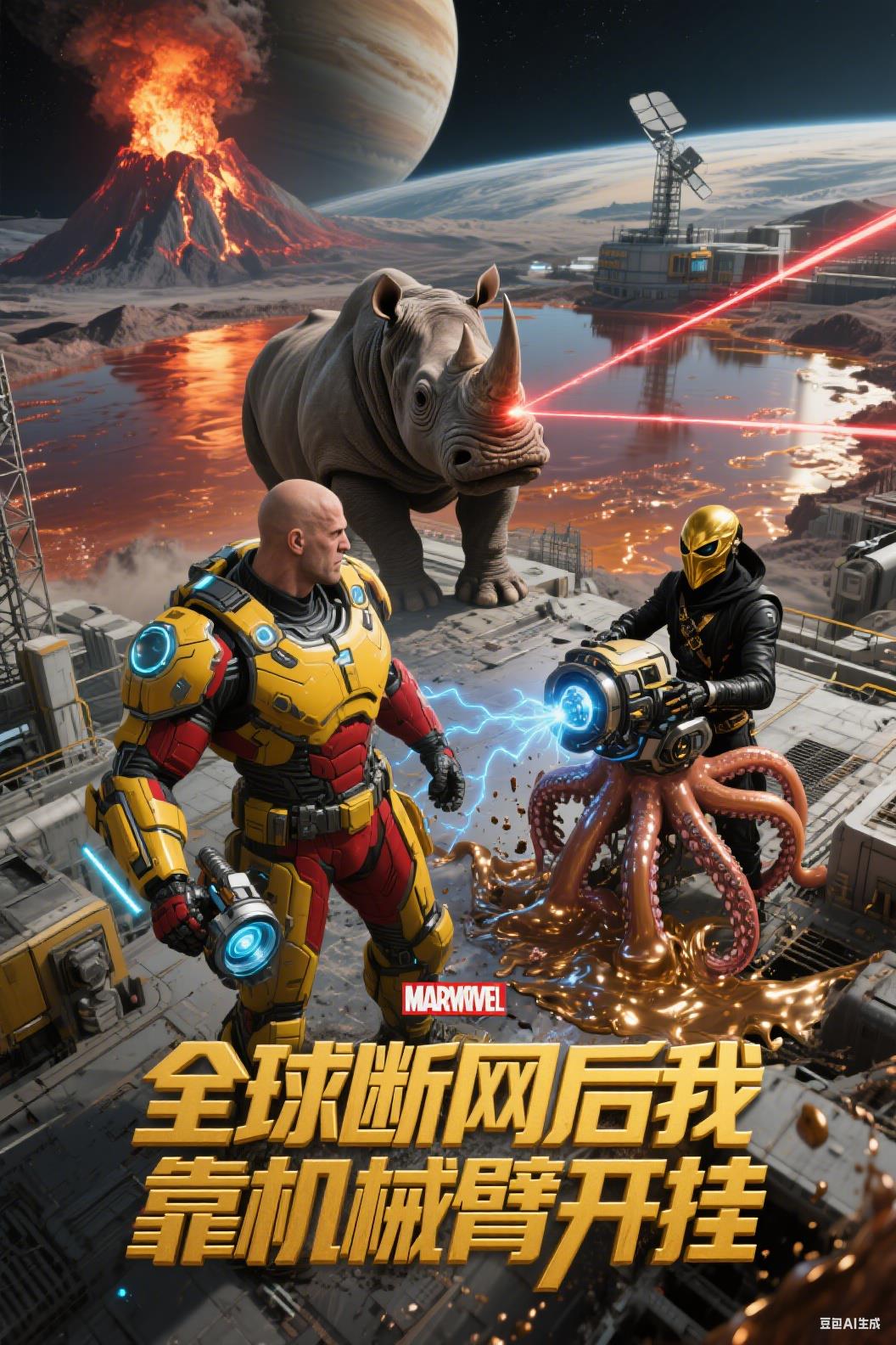 全球断网后我靠机械臂开挂