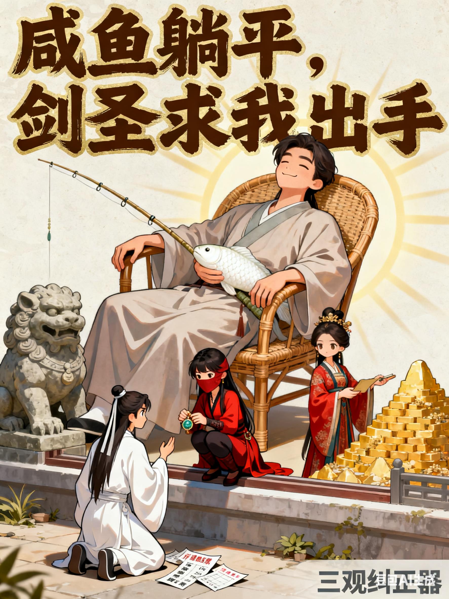 咸鱼躺平剑圣求我出手